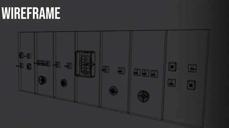 Fuse Box Wireframe->Viewport->Textured->In Game